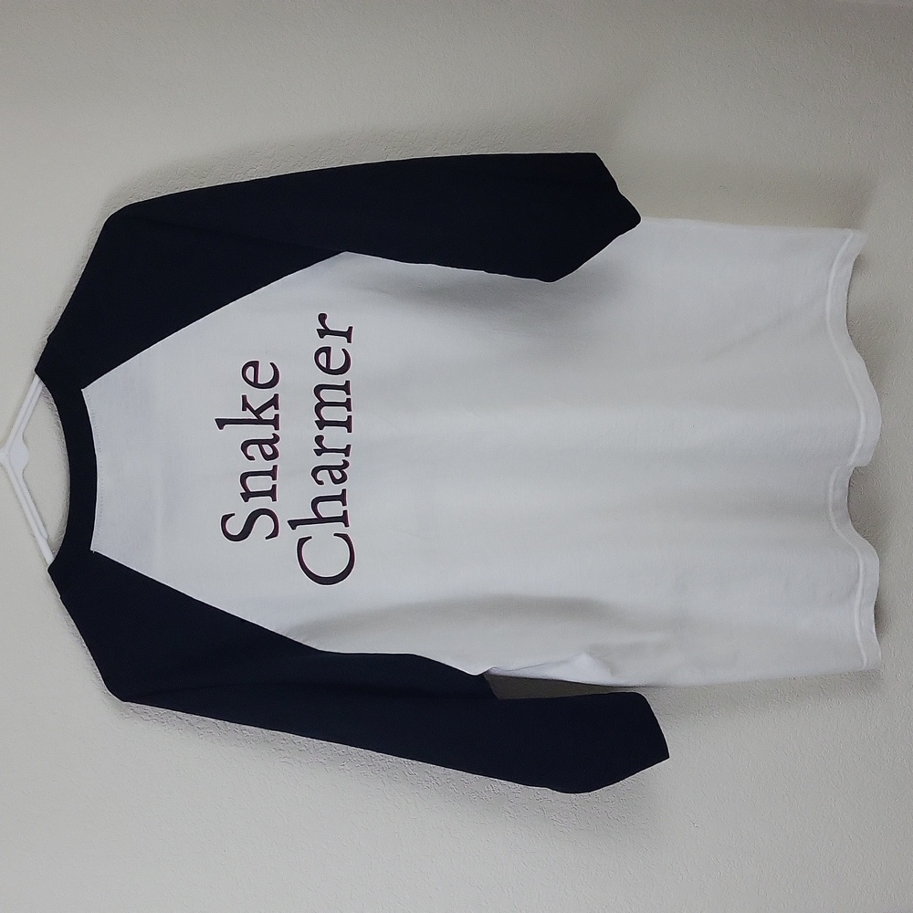 Python Training / Snake Charmer Raglan Shirt Size… - image 7